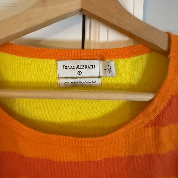 Isaac Mizrahi for target Multicolor Striped Long Sleeve Shirt - Picture 3 of 4